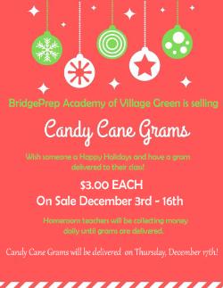 Candy Cane Grams For Sale